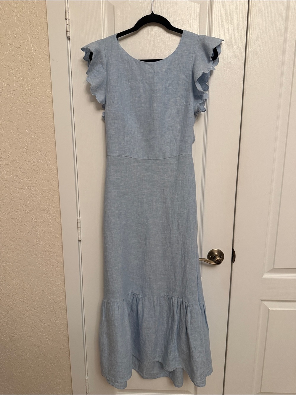 Trovata ROSA DRESS SKY LINEN - Picture 7 of 16